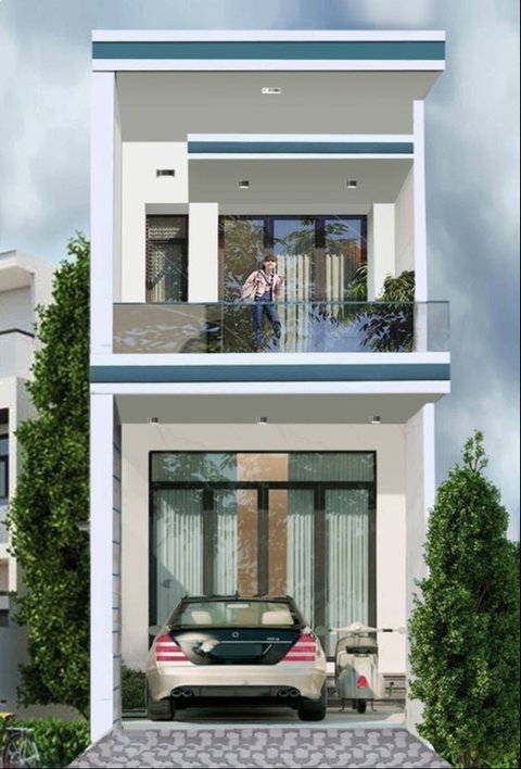 Desain Rumah 2 Lantai Minimalis Type 36