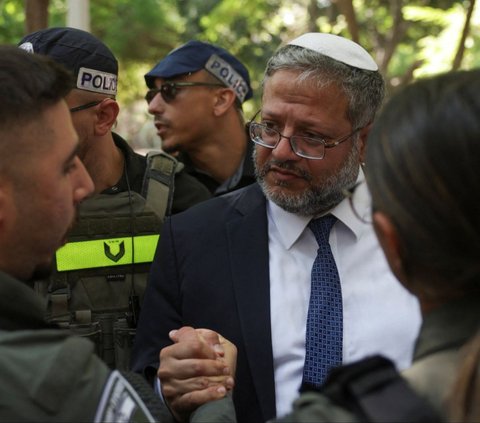 FOTO: Sosok Ben Gvir, Menteri Israel yang Picu Kemarahan Usai Ajak Ribuan Umat Yahudi Ibadah di Al Aqsa