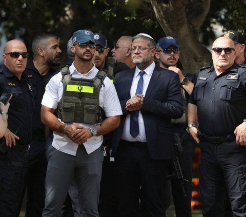 FOTO: Sosok Ben Gvir, Menteri Israel yang Picu Kemarahan Usai Ajak Ribuan Umat Yahudi Ibadah di Al Aqsa