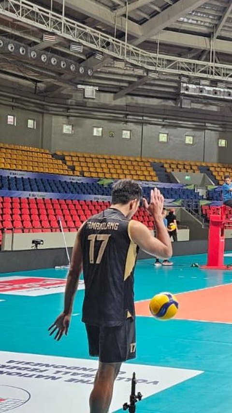 FOTO: Timnas Voli Putra Indonesia Matangkan Persiapan Jelang Duel Lawan Thailand di SEA V League 2024