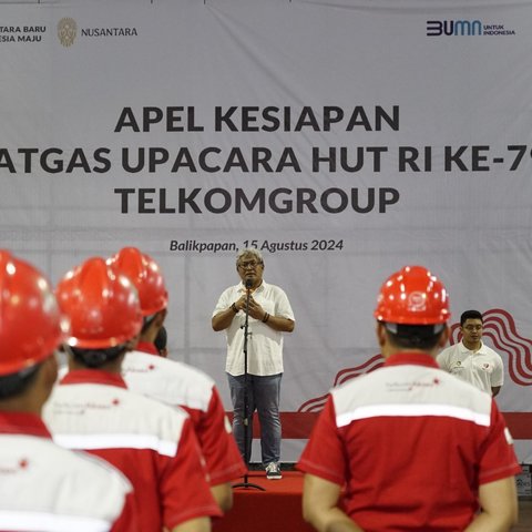 200 Personel TelkomGroup Sigap 24/7 untuk Pengawalan Upacara HUT ke-79 RI di IKN