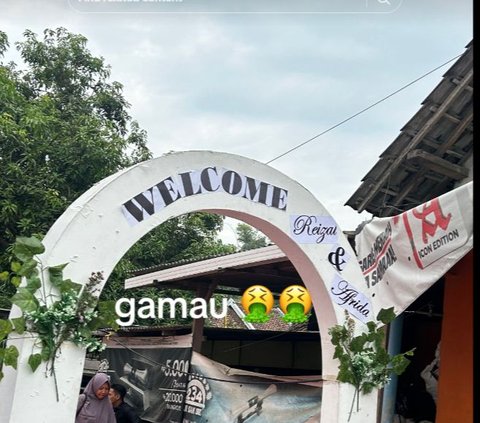 Woman Expresses Disappointment with Her Wedding Decorations, Netizens: The August 17th Gate is Better