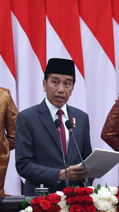 FOTO: Disaksikan Prabowo, Jokowi Pidato RAPBN Singgung Keberlanjutan Pembangunan IKN hingga Makan Bergizi Gratis