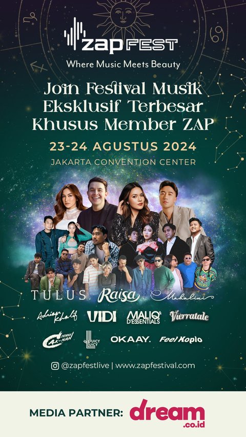 15th Anniversary, ZAP Holds the Largest Exclusive Music Festival in Indonesia for Free