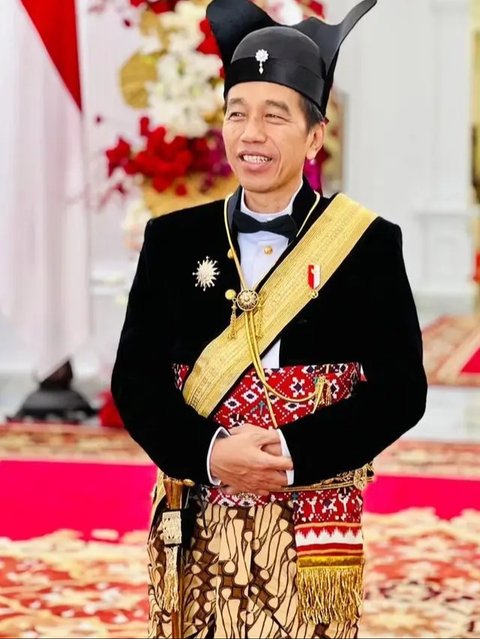 Jadi Tahun Terakhir Jadi Presiden, Intip Deretan Baju Adat Joko Widodo untuk Upacara HUT RI dari Tahun ke Tahun