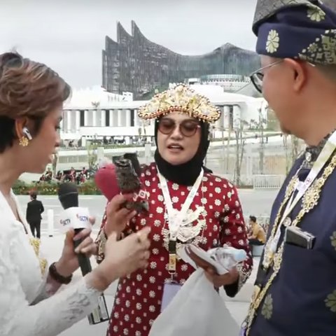 Ada Lampu Meja Motif Garuda hingga Kain Batik, Intip Souvenir yang Didapati Tamu Undangan HUR ke-79 RI di IKN