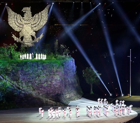 FOTO: Pembukaan Olimpiade Dibandingkan dengan Asian Games 2018, Warganet: Beda Kelas!