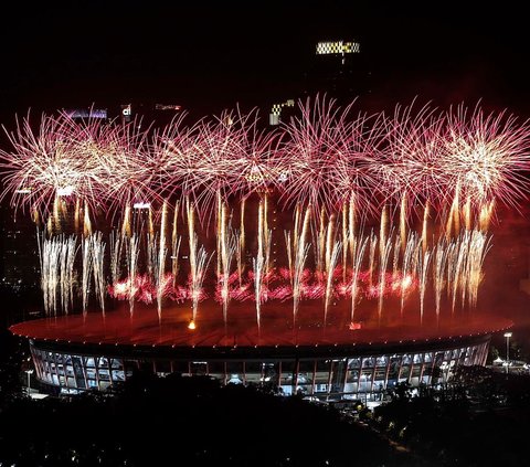 FOTO: Pembukaan Olimpiade Dibandingkan dengan Asian Games 2018, Warganet: Beda Kelas!