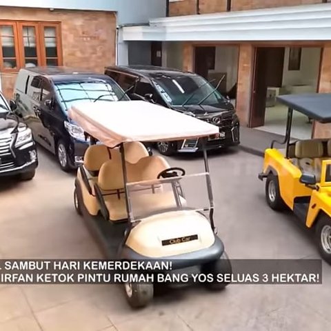 Raffi Ahmad dan Irfan Hakim Melongo Melihat Sederet Mobil Mewah di Garasi Milik Mantan Kepala BIN