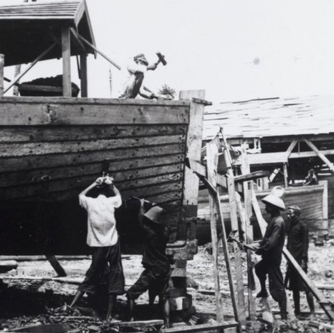 Sejarah galangan kapal Dasun, Lasem, Rembang
