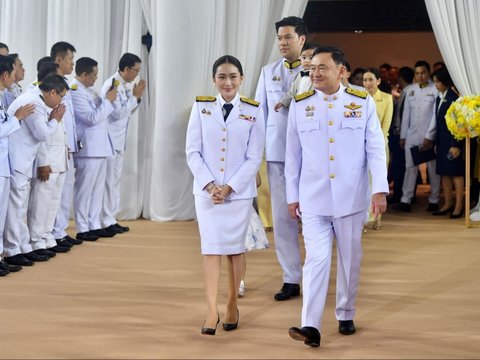 FOTO: Momen Paetongtarn Resmi Disahkan Raja Jadi Perdana Menteri Thailand yang Baru, Tanda Kebangkitan Dinasti Shinawatra