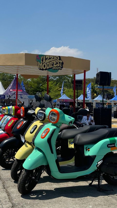 70 Modified Fazzio Scooters Competing in Style, Slimmed Down to be Fashionable!