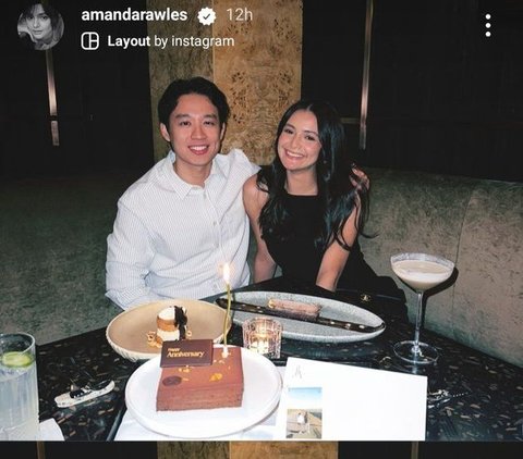 Potret Romantis Amanda Rawless Dilamar Sang Kekasih di Lake Como Italia, Berlutut saat Beri Cincin di Tepi Danau