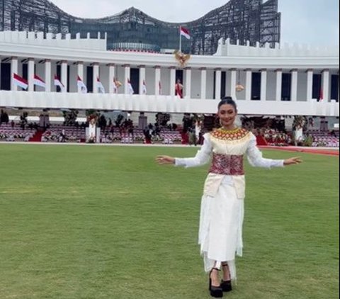 8 Luxurious Styles of Artists Attending the Independence Ceremony in IKN, Annisa Pohan Wears a Wedding Dress