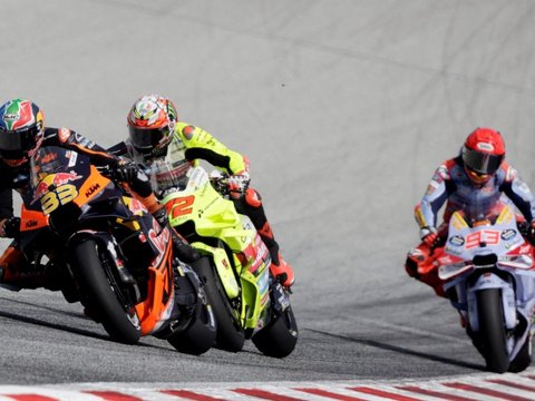 FOTO: Momen Bagnaia Juara MotoGP Austria 2024 hingga Aksi Tak Terduga Marc Marquez Salip 9 Pembalap