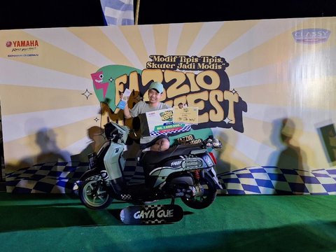 The Champion Modifier of Yamaha Fazzio Modifest Makassar, Only Rp700 Thousand Investment