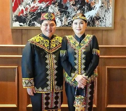 Portrait of Officials' Style at the 79th Anniversary Ceremony of the Republic of Indonesia in IKN, Focus on AHY's Wedding Attire