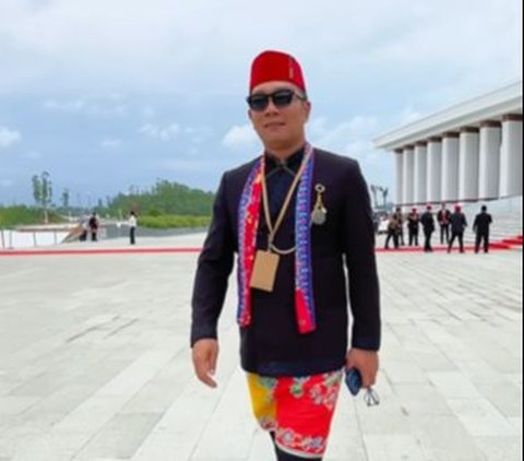 Portrait of Officials' Style at the 79th Anniversary Ceremony of the Republic of Indonesia in IKN, Focus on AHY's Wedding Attire