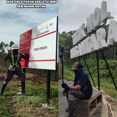 Petugas Survei Tanah Unggah Momen Kerjanya saat IKN Masih Hutan hingga Kini Jadi Kota Indah, Penuh Perjuangan