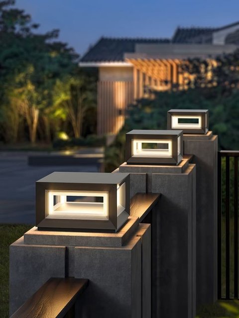 Desain Lampu Pagar Estetik