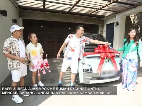 Mpok Alpa dan Irfan Hakim Melongo Melihat Rumah Mewah Syahnaz dan Sepatu-sepatu Mahal