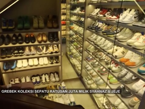 Mpok Alpa dan Irfan Hakim Melongo Melihat Rumah Mewah Syahnaz dan Sepatu-sepatu Mahal