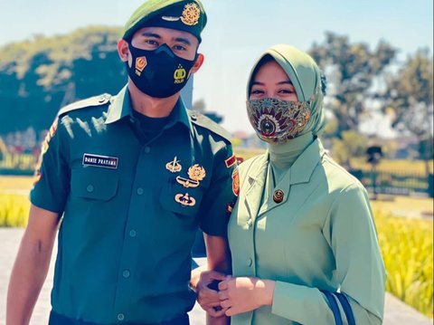 Menikah dengan Personel TNI Dani Pratama, Intip Potret Diananda Choirunisa Pakai Seragam Persit