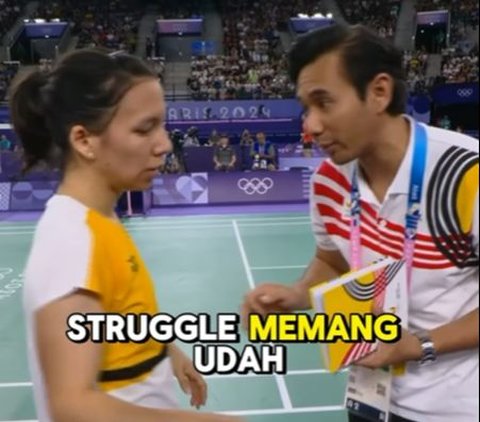 Viral Belgian Badminton Player Lianne Tan Fluent in Speaking Indonesian with Coach at the 2024 Paris Olympics