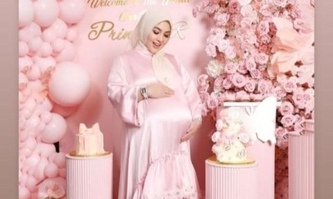 9 Photos of Aisyahrani Reveal the Face and Eyes of Baby `R` Syahrini's Daughter, Beautiful with Slanted Eyes!