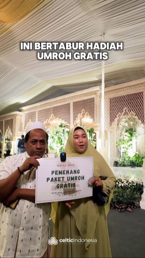 Viral Luxury Wedding in Gresik like a People's Party, Guests Receive Souvenir Packages of Basic Necessities and Free Umrah