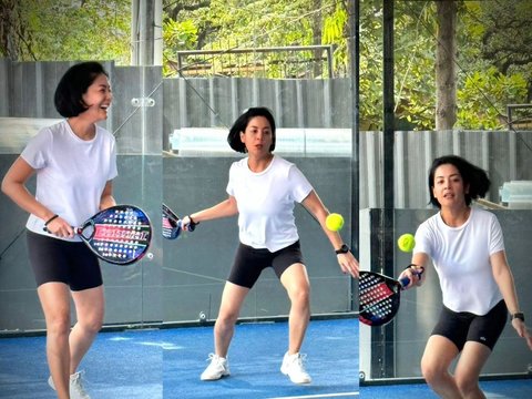 10 Photos of Lulu Tobing Practicing Padel, Focused on Her Appearance!