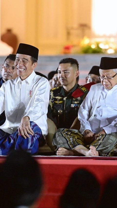 FOTO: Suasana Hikmat Zikir dan Doa Kebangsaan di Istana Merdeka untuk Bulan Kemerdekaan 79 Tahun RI