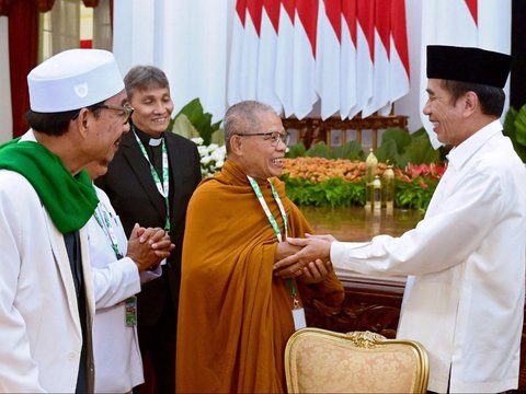 FOTO: Suasana Hikmat Zikir dan Doa Kebangsaan di Istana Merdeka untuk Bulan Kemerdekaan 79 Tahun RI