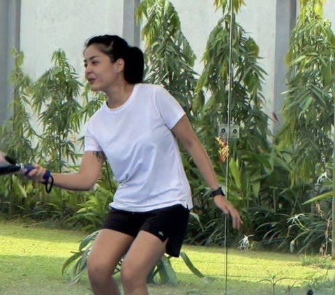 10 Photos of Lulu Tobing Practicing Padel, Focused on Her Appearance!