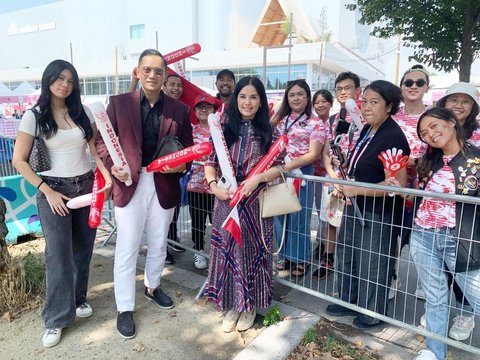 Potret Almira Anak Annisa Pohan Nonton Langsung Olimpiade di Paris, Makin Cantik dan Tinggi