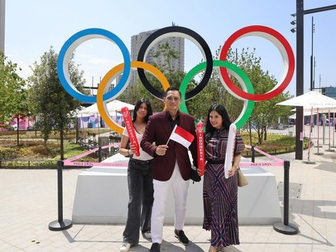 Potret Almira Anak Annisa Pohan Nonton Langsung Olimpiade di Paris, Makin Cantik dan Tinggi