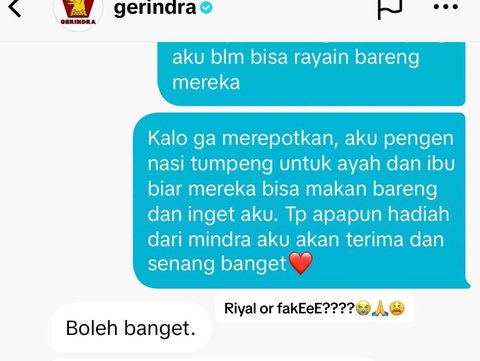 Dapat Hadiah Nasi Tumpeng dari Parpol, Kisah Wanita Rayakan Ultah di Tahun Kemerdekaan Ini Curi Perhatian