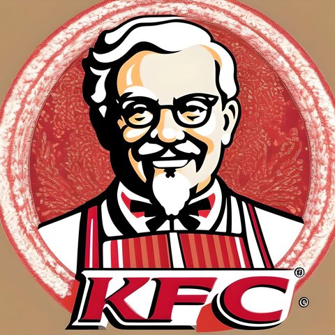<p>(Logo KFC by AI)</p>