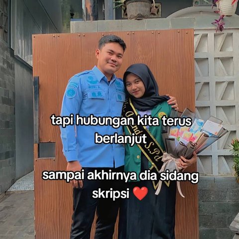 Berawal dari Bertemu saat PKL, Kisah Percintaan Pria Ini Berujung Kebahagiaan