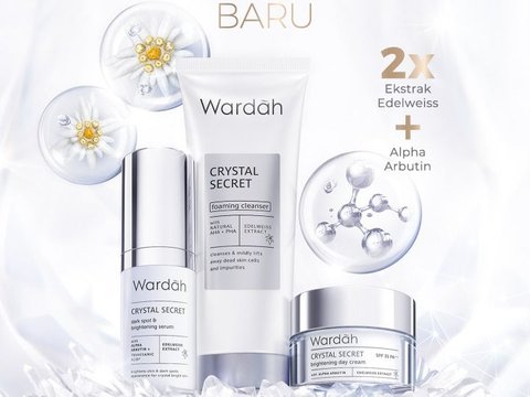 Wardah White Secret kini bertransformasi menjadi Wardah Crystal Secret dengan kandungan yang lebih efektif untuk mencerahkan wajah dan menyamarkan noda hitam. (wardahbeauty.com).