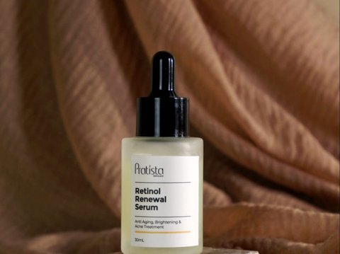 Pratista Retinol Renewal Serum, serum bersahabat untuk kulit sensitif.