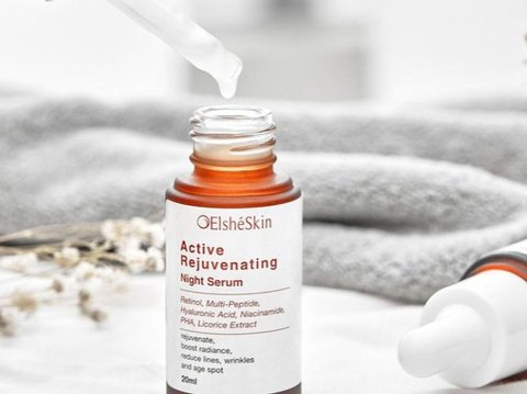Segera atasi tanda-tanda penuaan dini pada kulitmu dengan rekomendasi serum retinol terbaik berikut ini! (instagram/elsheskin).