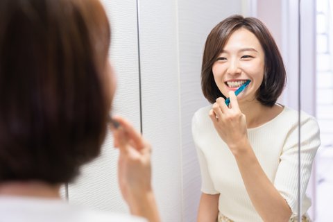 Ilustrasi sikat gigi