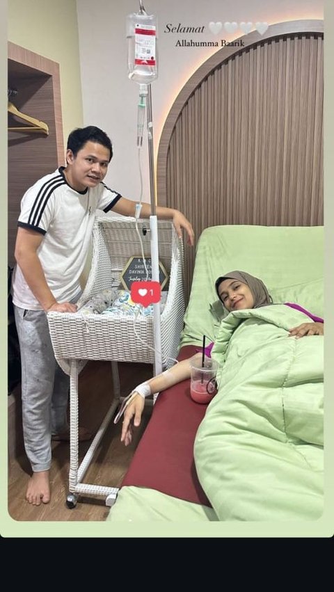 Selamat! Nadya Mustika Rahayu Melahirkan Anak Kedua, ini Potret Bayinya yang Lucu dan Menggemaskan