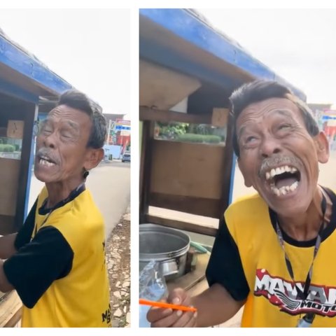 Mang Bilal tukang bubur viral di Sumedang