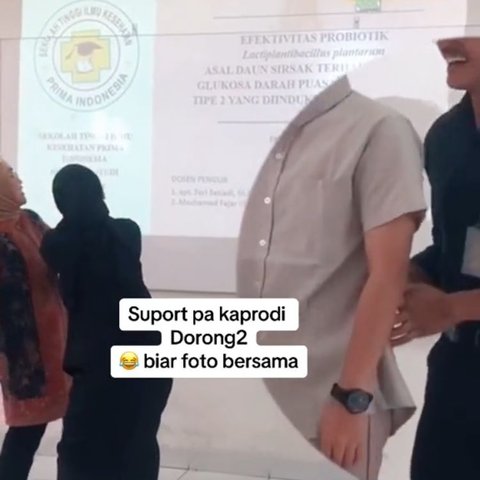 Viral Wanita Ini Sidang Skripsi Diuji Calon Suaminya Sendiri, Curi Perhatian