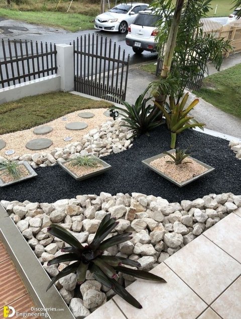 Ilustrasi Desain Taman Minimalis Modern