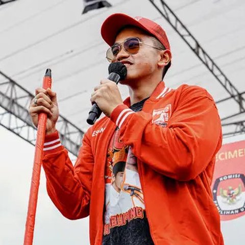 Ketua Umum Partai Solidaritas Indonesia (PSI), Kaesang Pangarep saat berkampanye di lapangan Jetak Purwanto, Wonogiri, Jawa Tengah, Selasa (6/1/2024). (Foto: Istimewa).