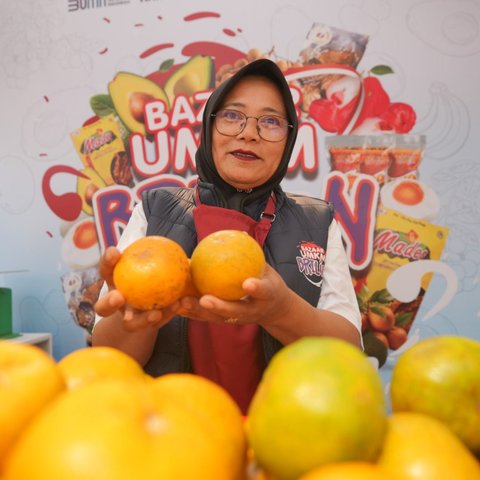 Usaha Klaster Jeruk Binaan BRI