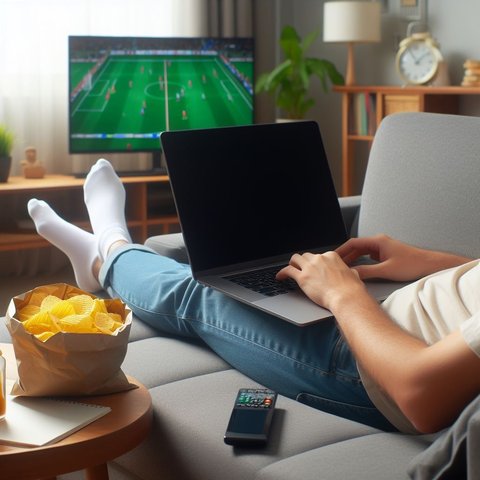 Ilustrasi Gaya Hidup Kurang Gerak